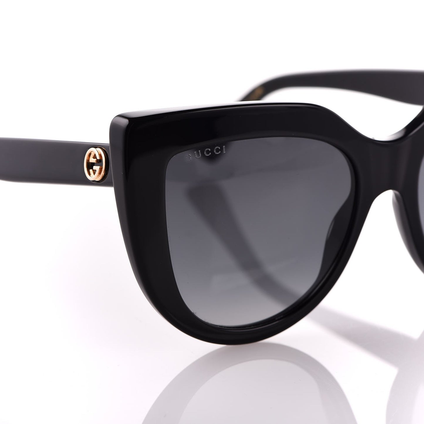 Cat Eye Sunglasses GG0164S Black