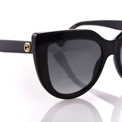 Gucci Cat Eye Sunglasses GG0164S Black 8 of 9