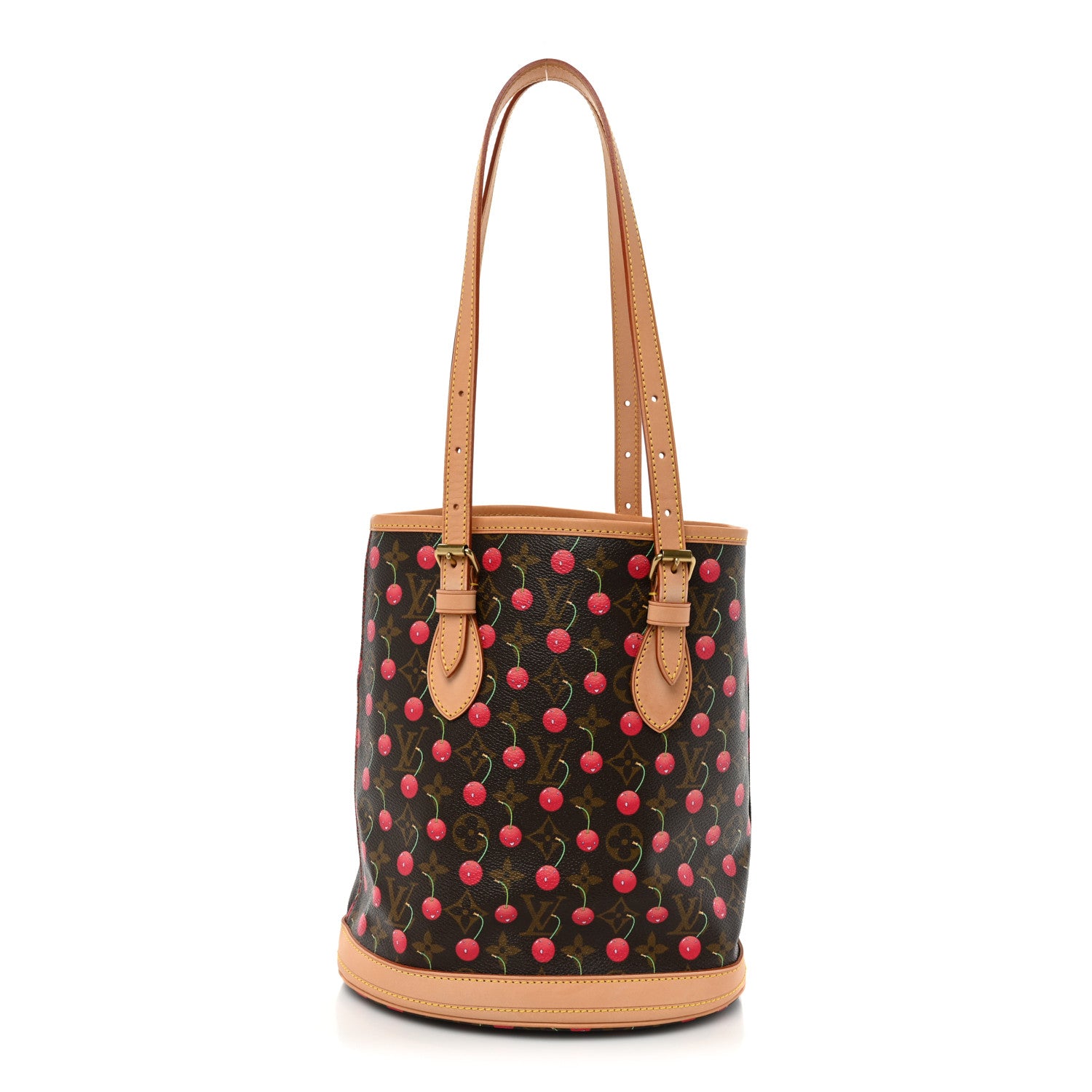 Louis Vuitton Monogram Cerises Bucket Bag 3 of 17