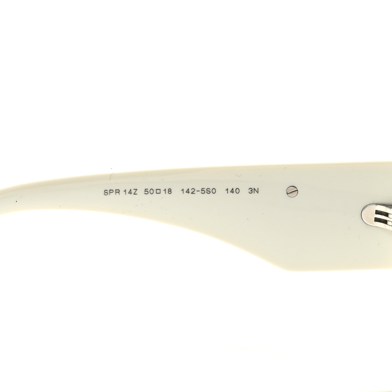 Prada Acetate Symbole Sunglasses SPR 14Z Talc 6 of 8