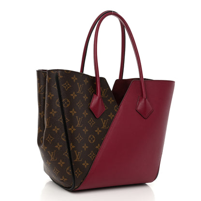 Louis Vuitton Calfskin Monogram Kimono Tote Aurore 3 of 9