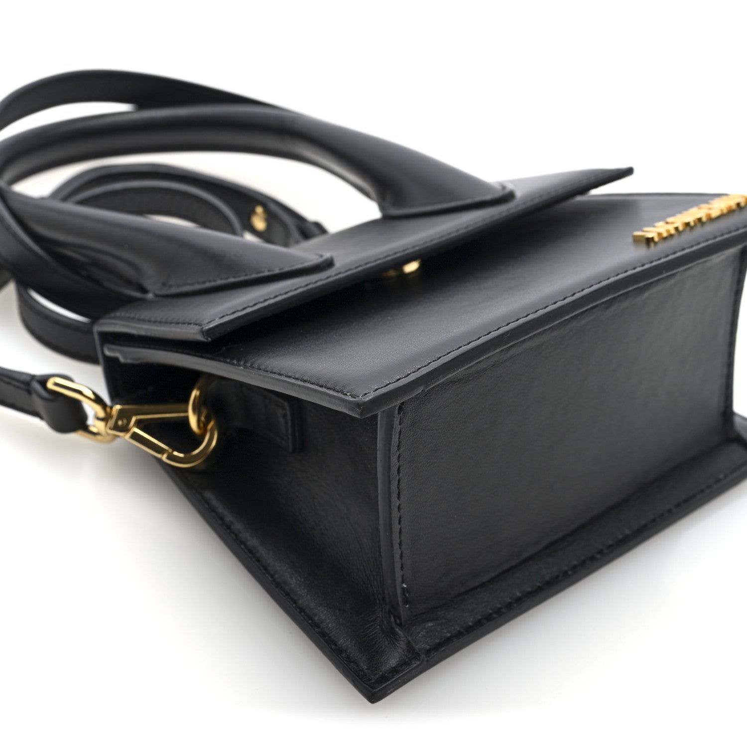 Jacquemus Smooth Calfskin Le Chiquito Moyen Black 8 of 9