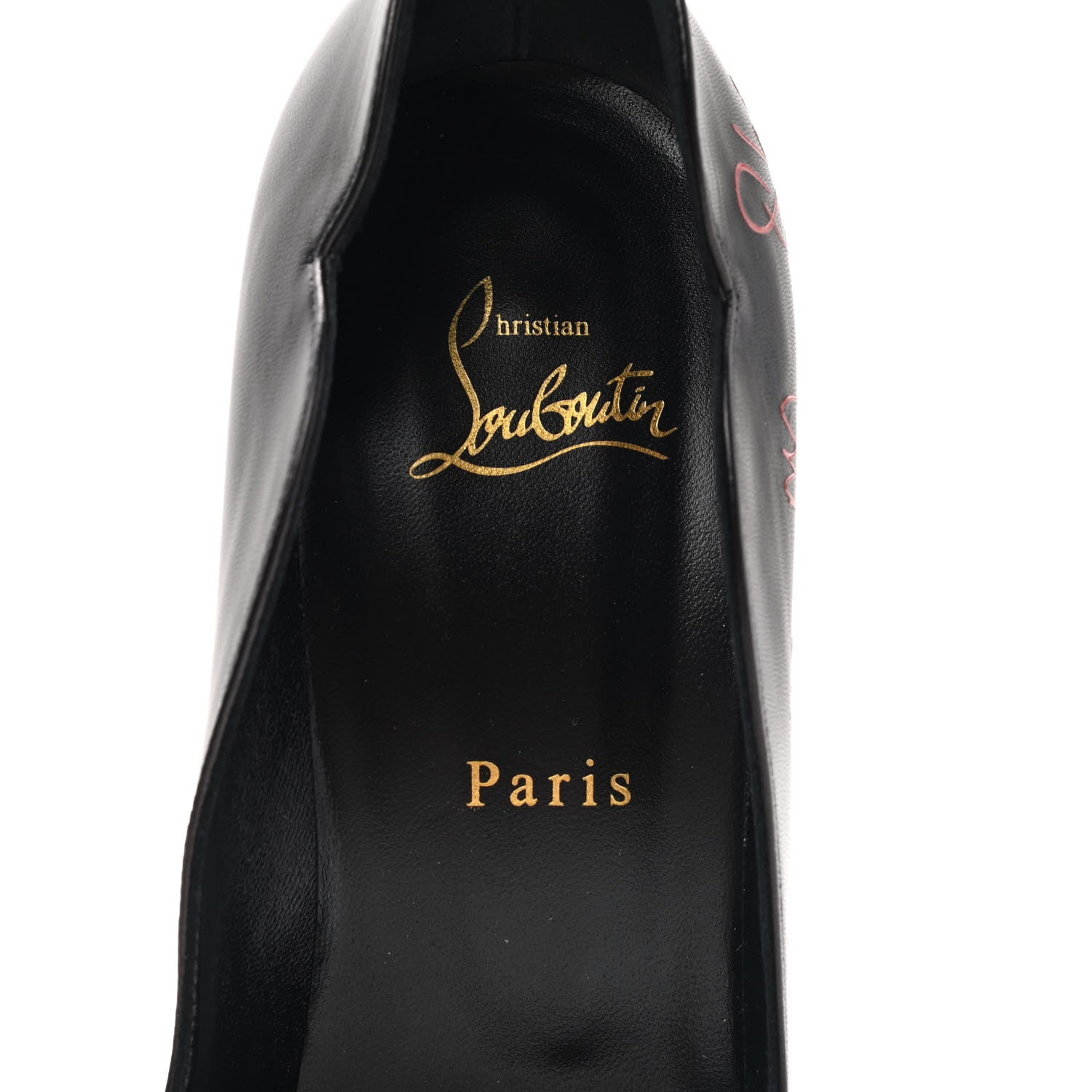 Christian Louboutin Kid Hottie Walkie 100 Pumps 40 Black 7 of 8