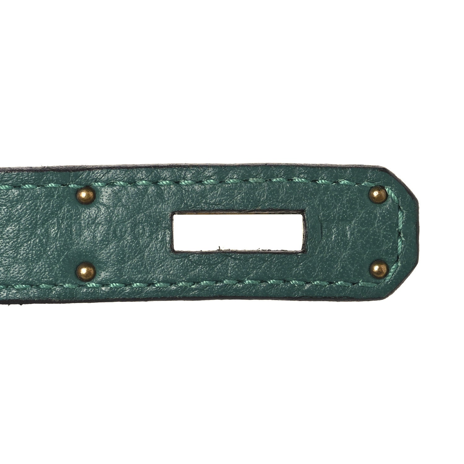 Hermes Taurillon Clemence Birkin 35 Malachite 7 of 17