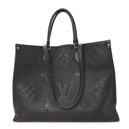 Louis Vuitton Empreinte Monogram Giant Onthego GM Black 1 of 11