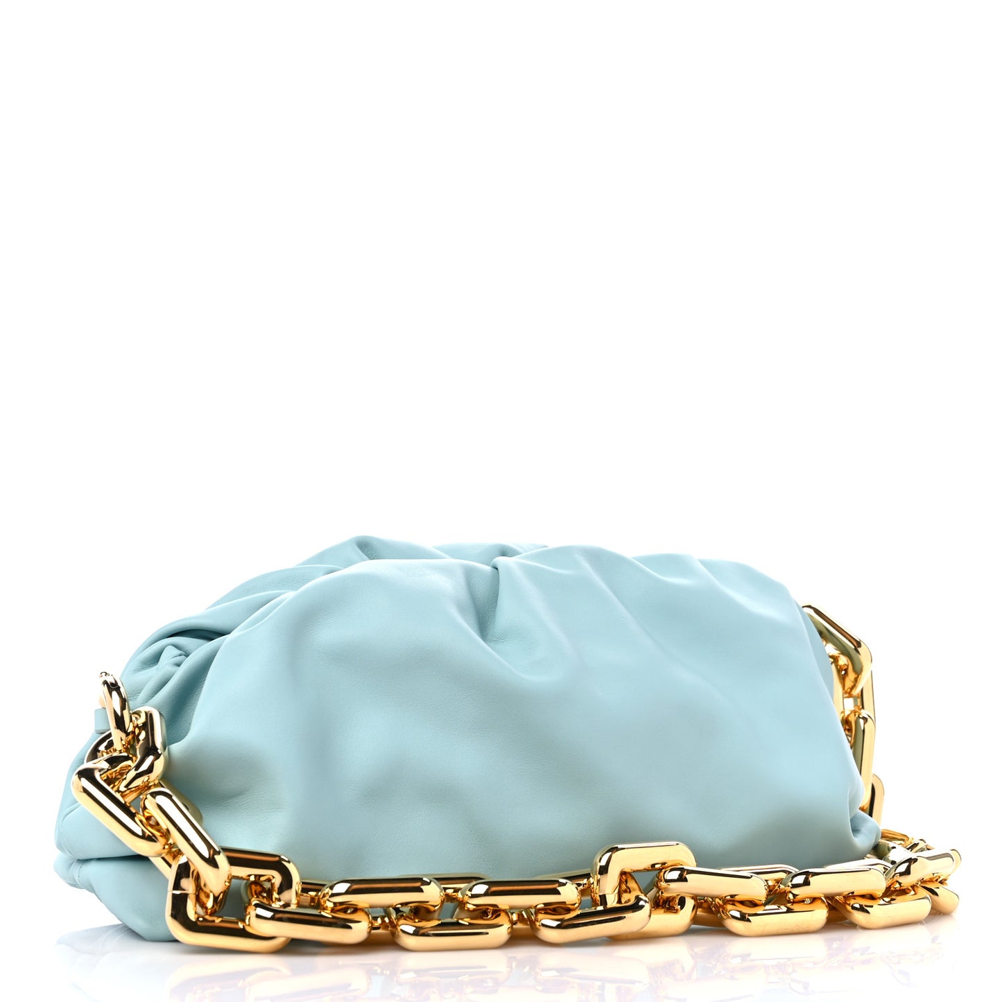 Calfskin The Pouch Chain Spearmint