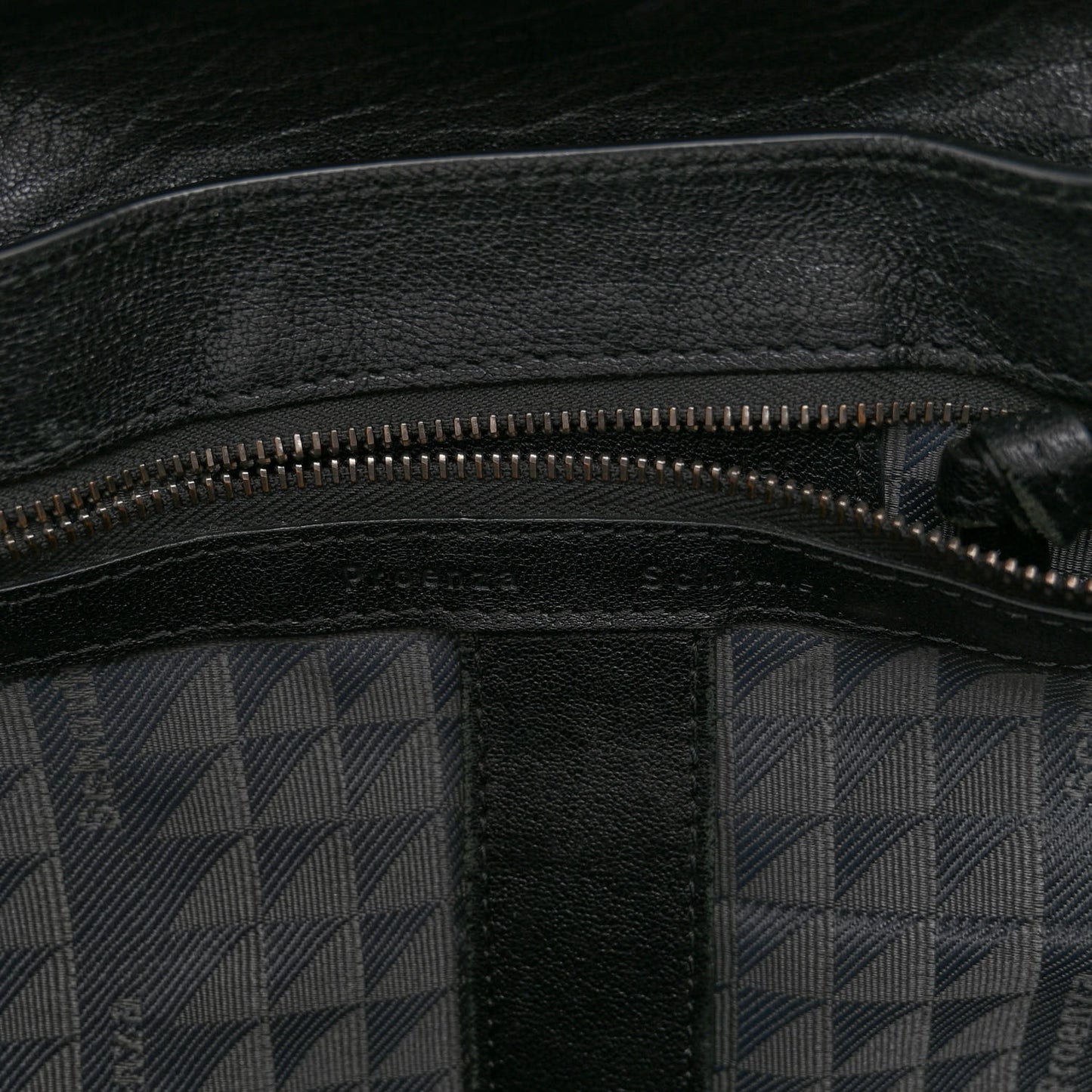 Lambskin PS1 Large Satchel Black