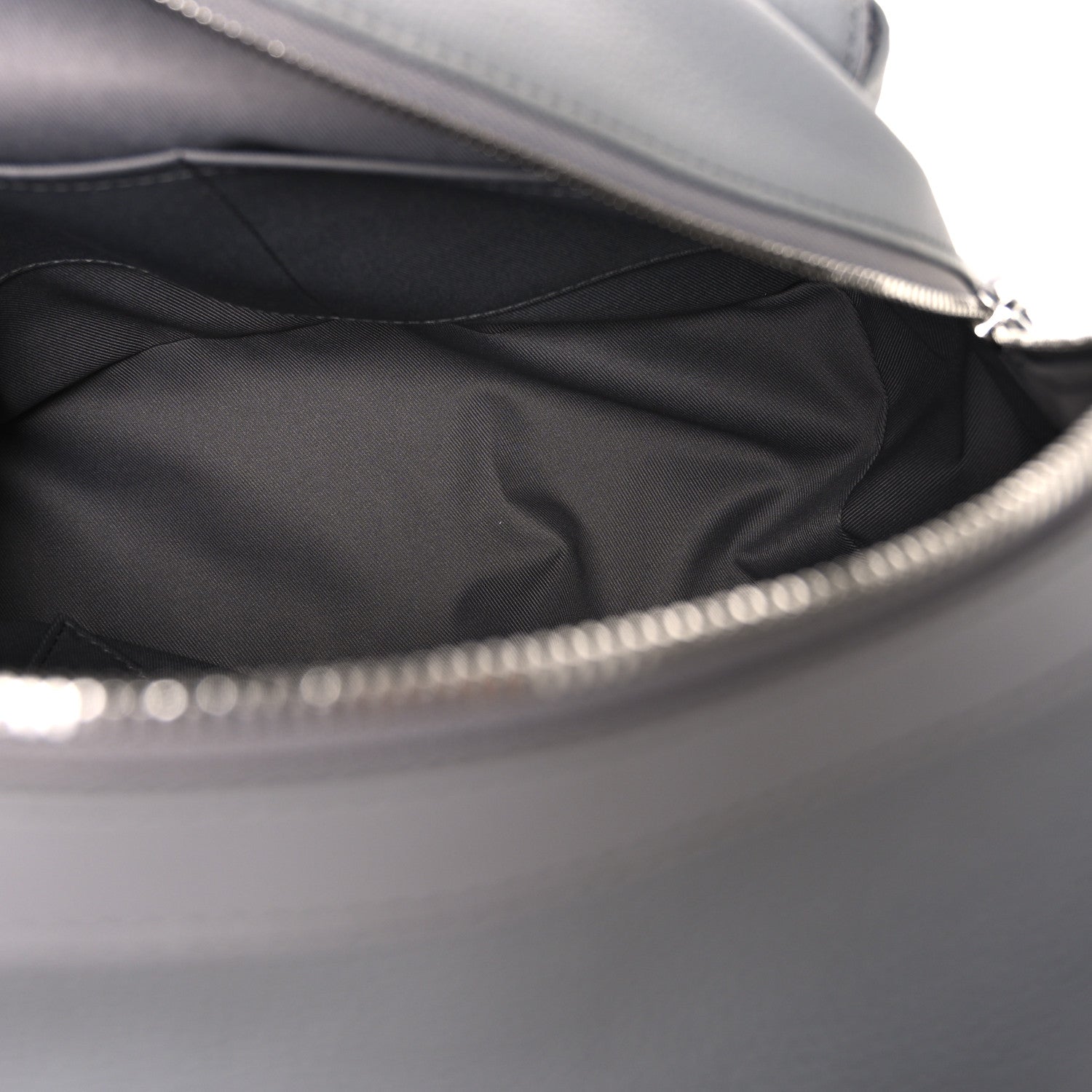 Louis Vuitton Grained Calfskin Aerogram Takeoff Backpack Grey 5 of 9