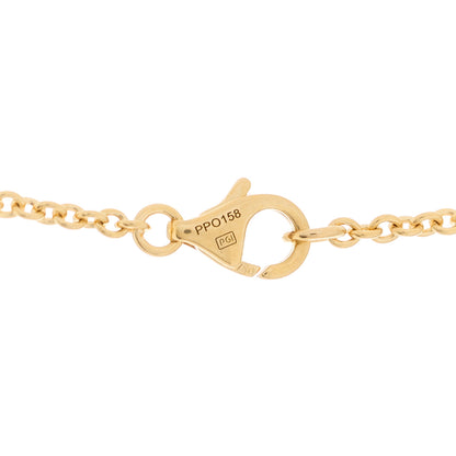 Cartier 18K Yellow Gold Interlocking LOVE Necklace 4 of 5