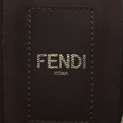 Fendi Vitello Abrasivato FF Cut Mules 37 Cuoio 7 of 9