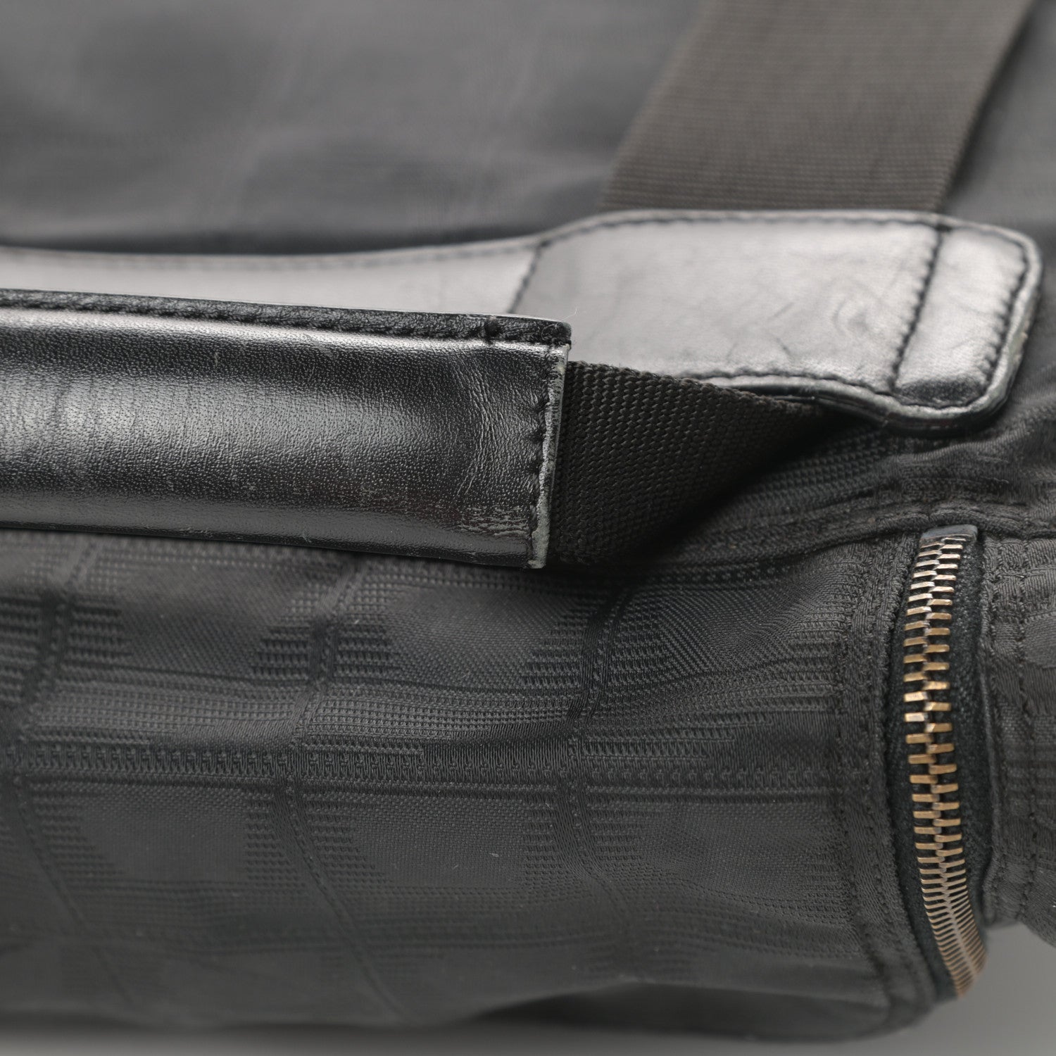 Chanel Nylon Travel Backpack Black 13 of 15