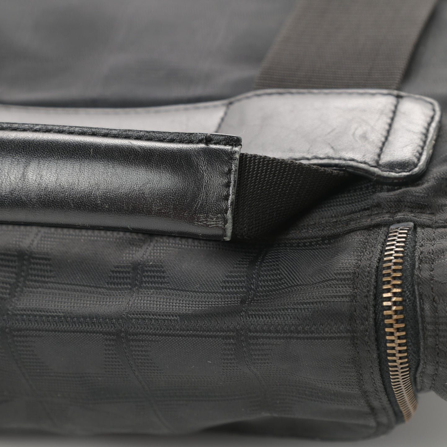 Nylon Travel Backpack Black