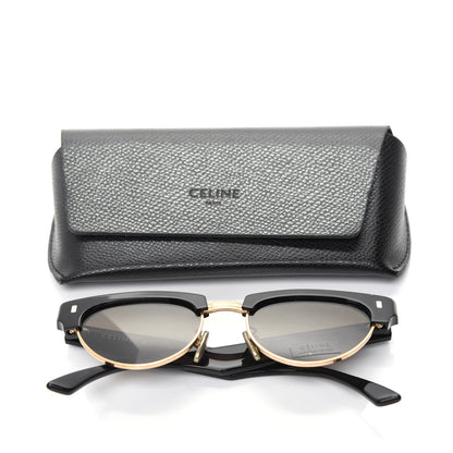 Celine Acetate Cat Eye Sunglasses CL40059U Black Gold 7 of 7