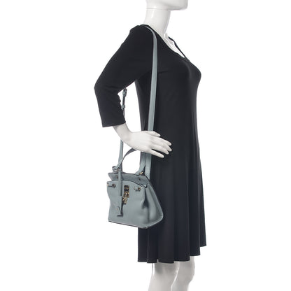 Valentino Garavani Pebbled Calfskin Small Joylock Satchel Nube 2 of 10