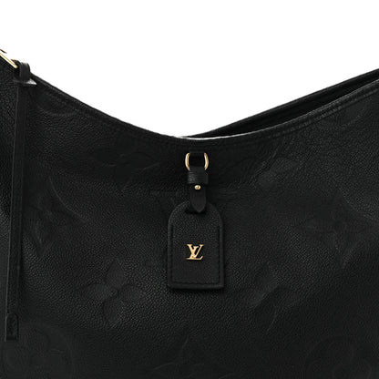 Louis Vuitton Empreinte Monogram Giant CarryAll MM Black 7 of 9