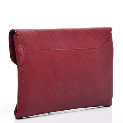 Givenchy Sugar Goatskin Medium Antigona Envelope Clutch Burgundy 3 of 7