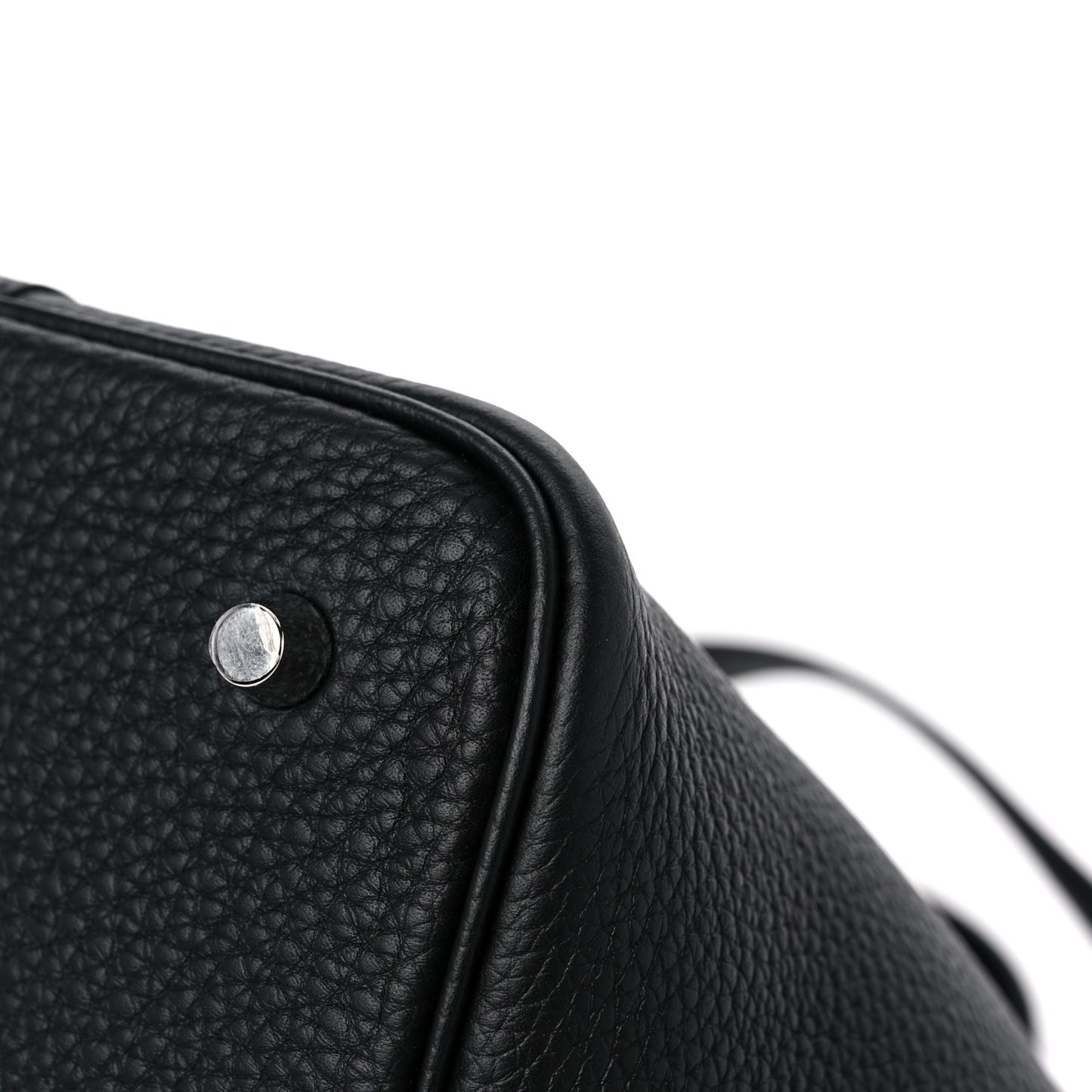 Taurillon Clemence Picotin Lock 22 MM Black