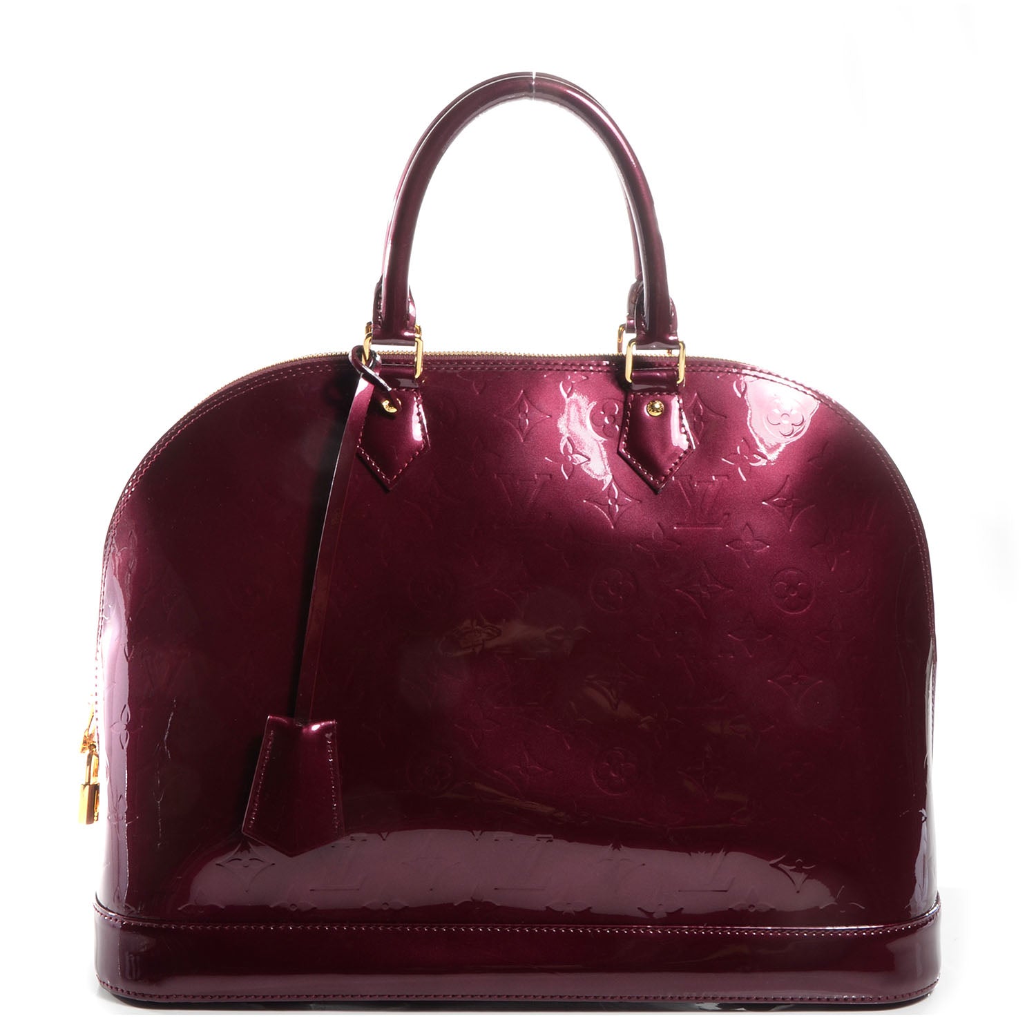 Louis Vuitton Vernis Alma GM Rouge Fauviste 1 of 9