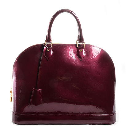 Louis Vuitton Vernis Alma GM Rouge Fauviste 1 of 9