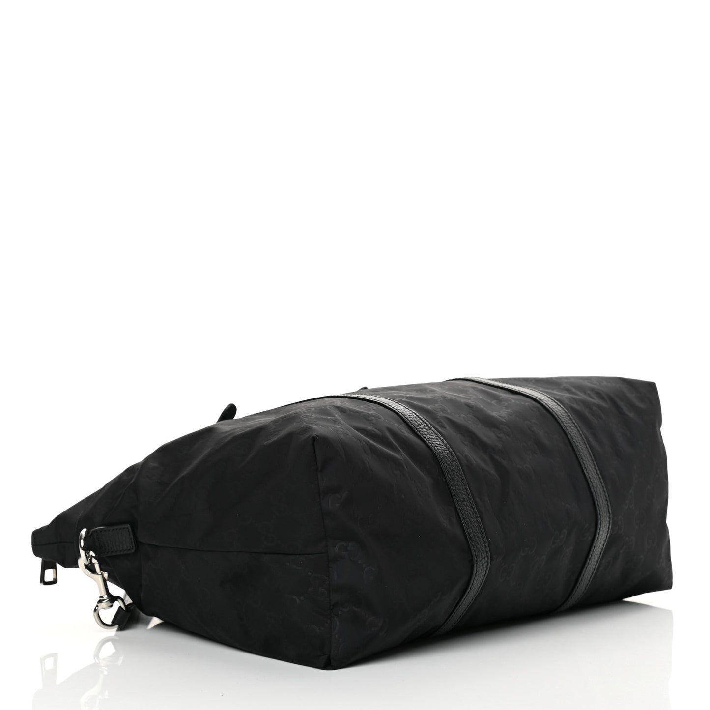 Nylon Monogram Tote Black