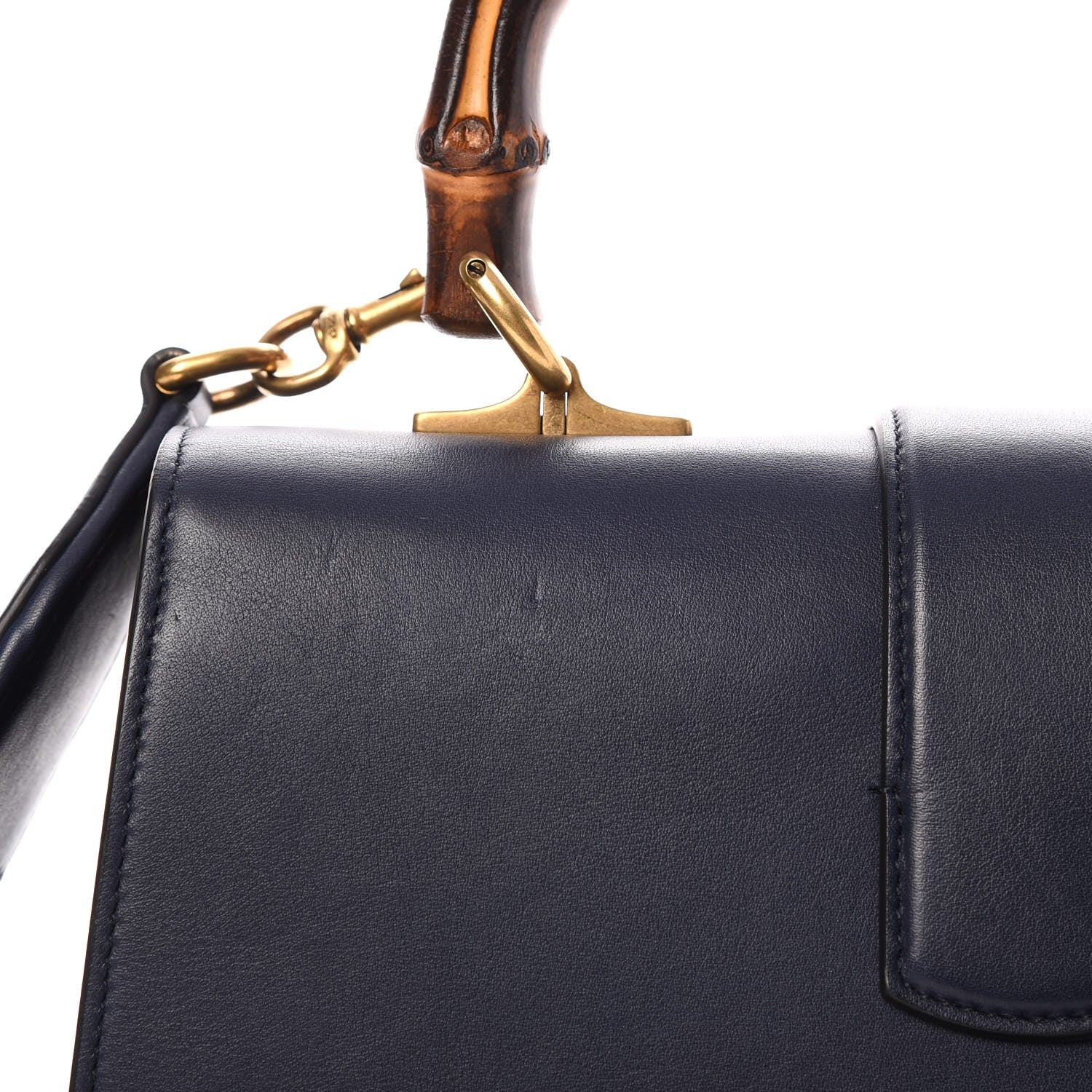 Gucci Moon Calfskin Bamboo Web Medium Dionysus Top Handle Bag Blue Emerald Hibiscus Red 10 of 14