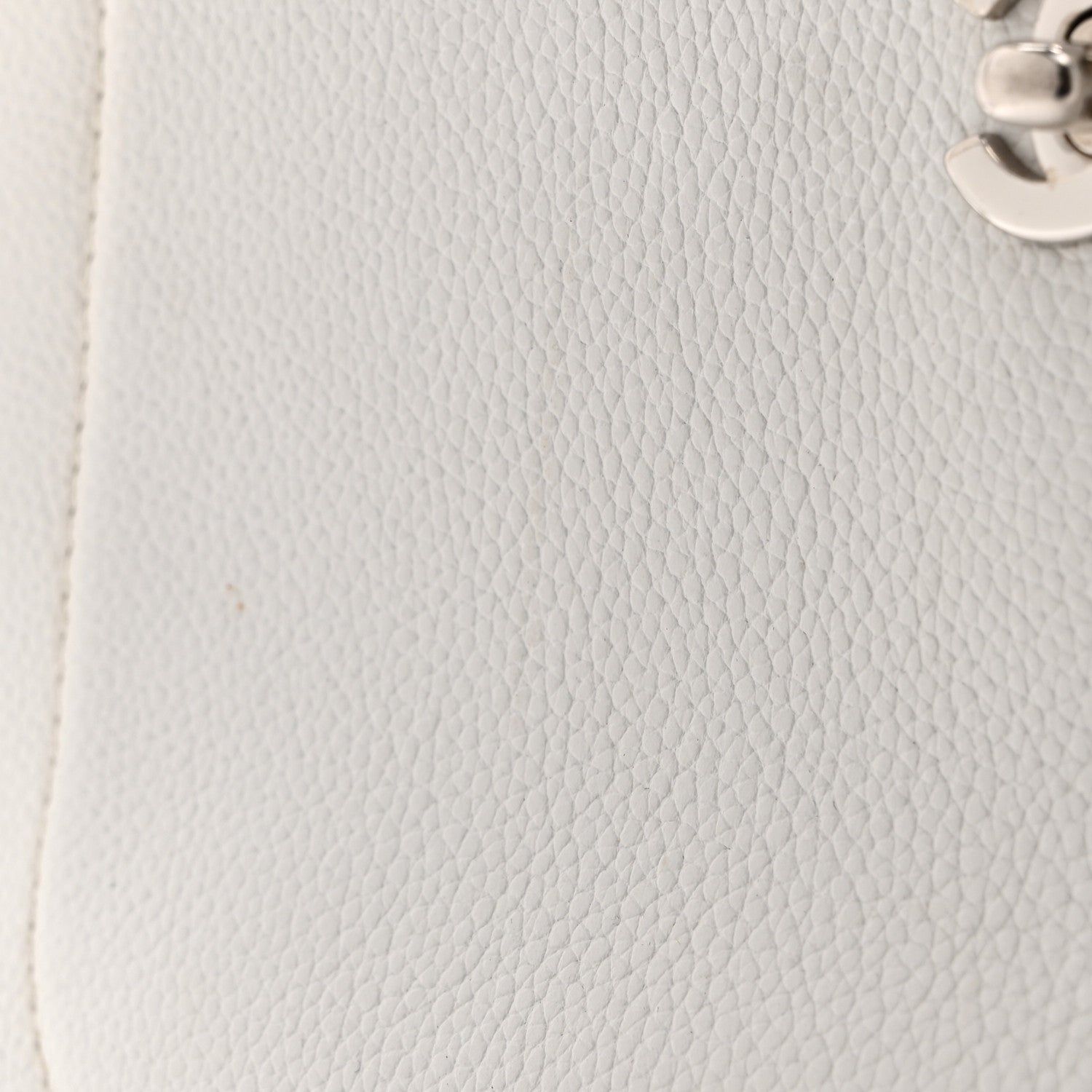 Chanel Grained Calfskin Small Neo Executive Shopper Tote White 13 of 13