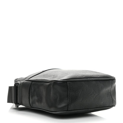 Louis Vuitton Calfskin Monogram Shadow Danube PM Black 4 of 10