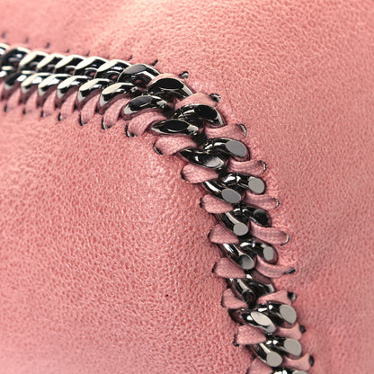 Stella McCartney Shaggy Deer Falabella Reversible Mini Fold Over Tote Pink 9 of 19