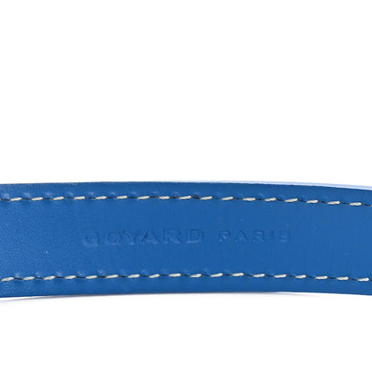 Goyard Calfskin Adjustable Shoulder Strap Blue 3 of 5