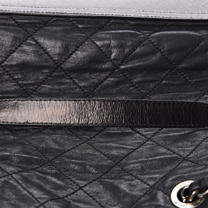 Chanel Iridescent Calfskin Quilted Large VIP Tote Dark Green 10 of 14
