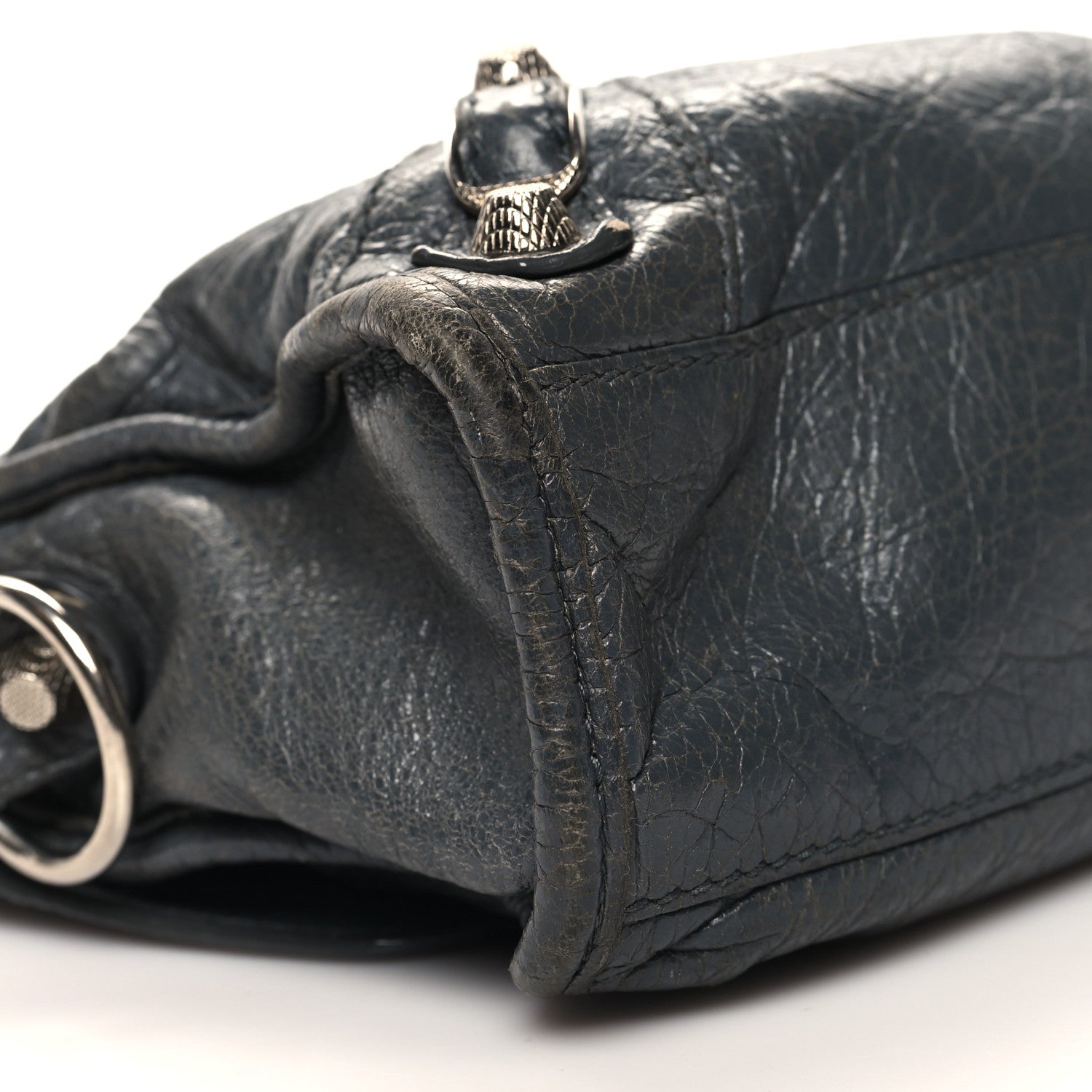 Balenciaga Agneau Giant 12 Silver Hardware Mini City Gris Tarmac 10 of 16
