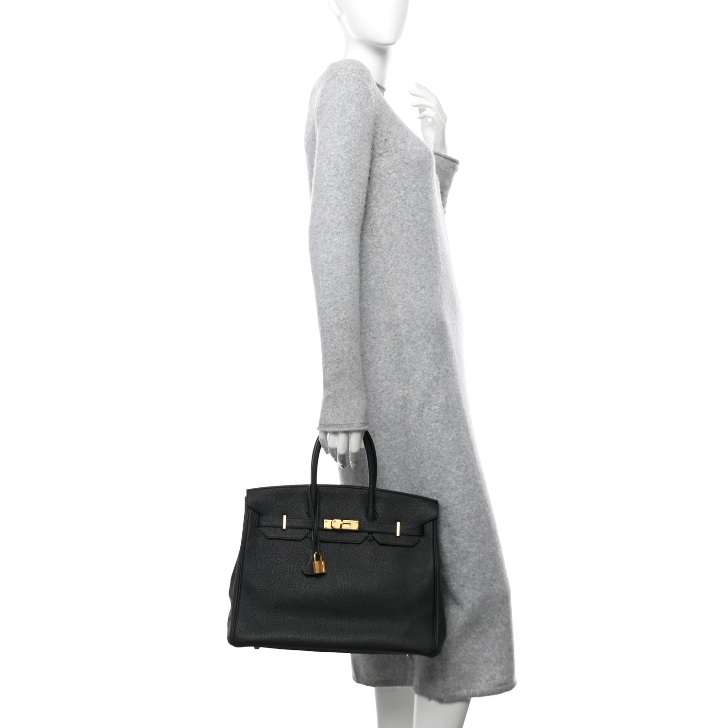 Hermes Togo Birkin 35 Black 2 of 22