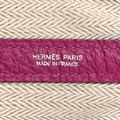 Hermes Vache Country Garden Party 30 TPM Rose Pourpre 6 of 10