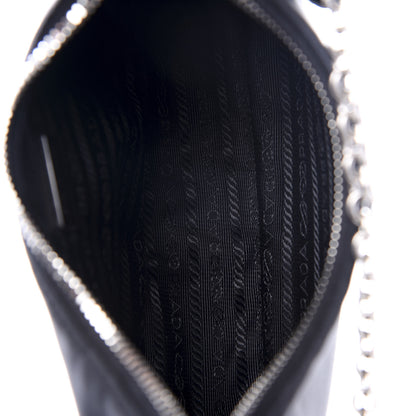 Prada Nylon Re-Edition 2005 Shoulder Bag Black 4 of 8