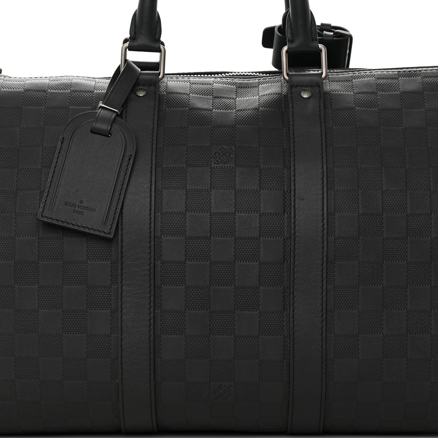 Louis Vuitton Damier Infini Keepall Bandouliere 45 Onyx 8 of 12