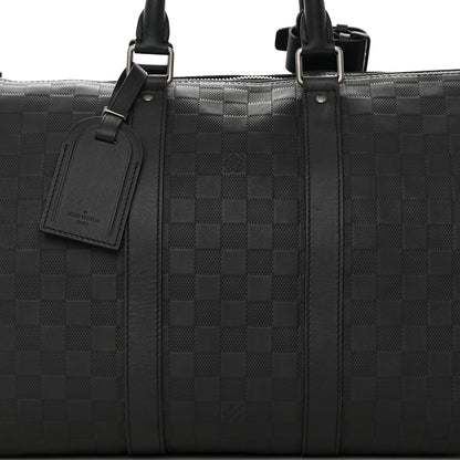Louis Vuitton Damier Infini Keepall Bandouliere 45 Onyx 8 of 12