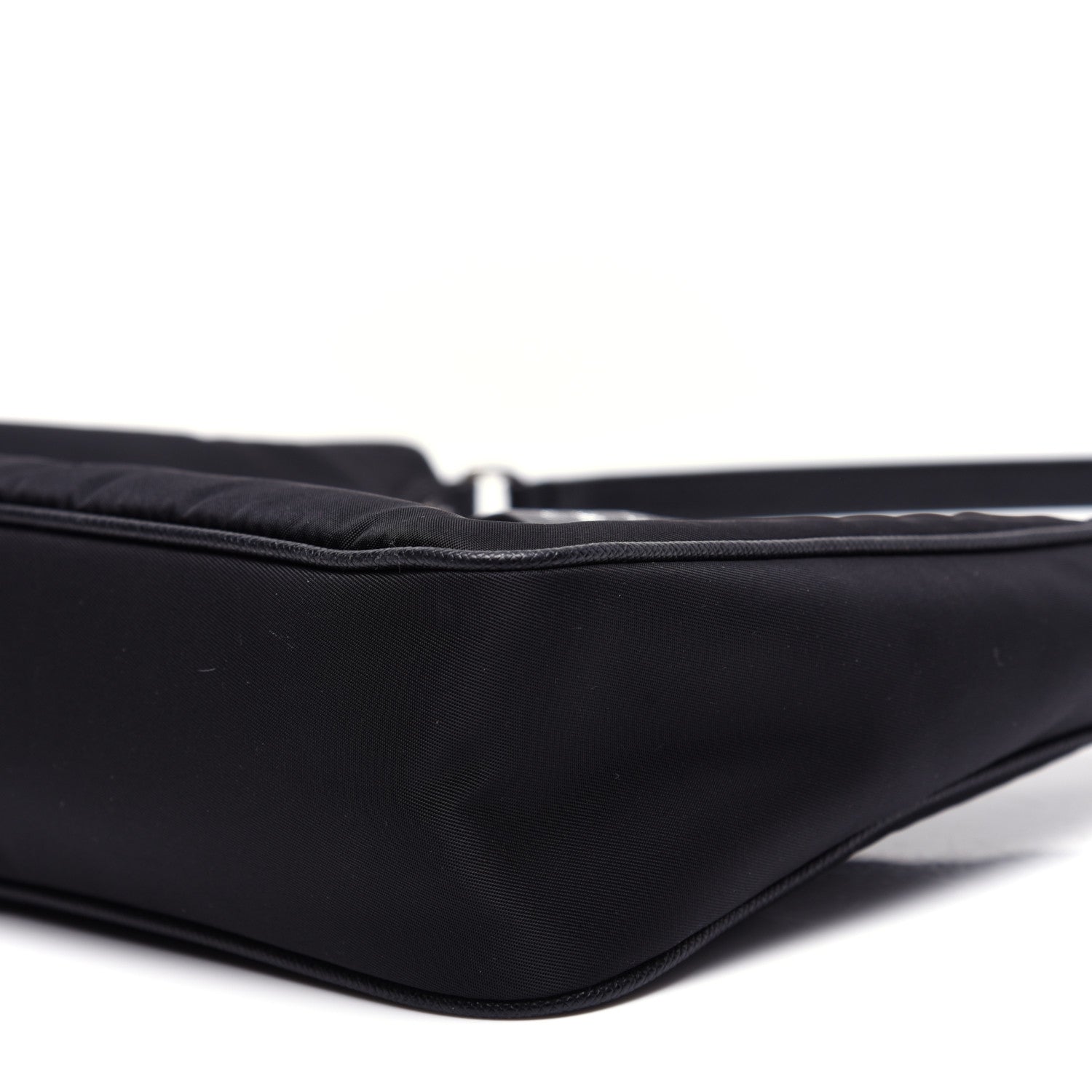 Prada Tessuto Nylon Mini Re-Edition 2000 Bag Black 7 of 12