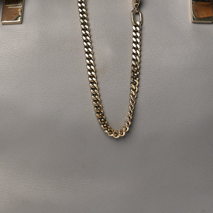 Chloe Smooth Calfskin Medium Baylee Tote Street Grey Rope Beige 7 of 9