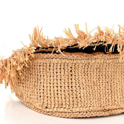 Stella McCartney Raffia Crochet Shoulder Bag Natural 8 of 9