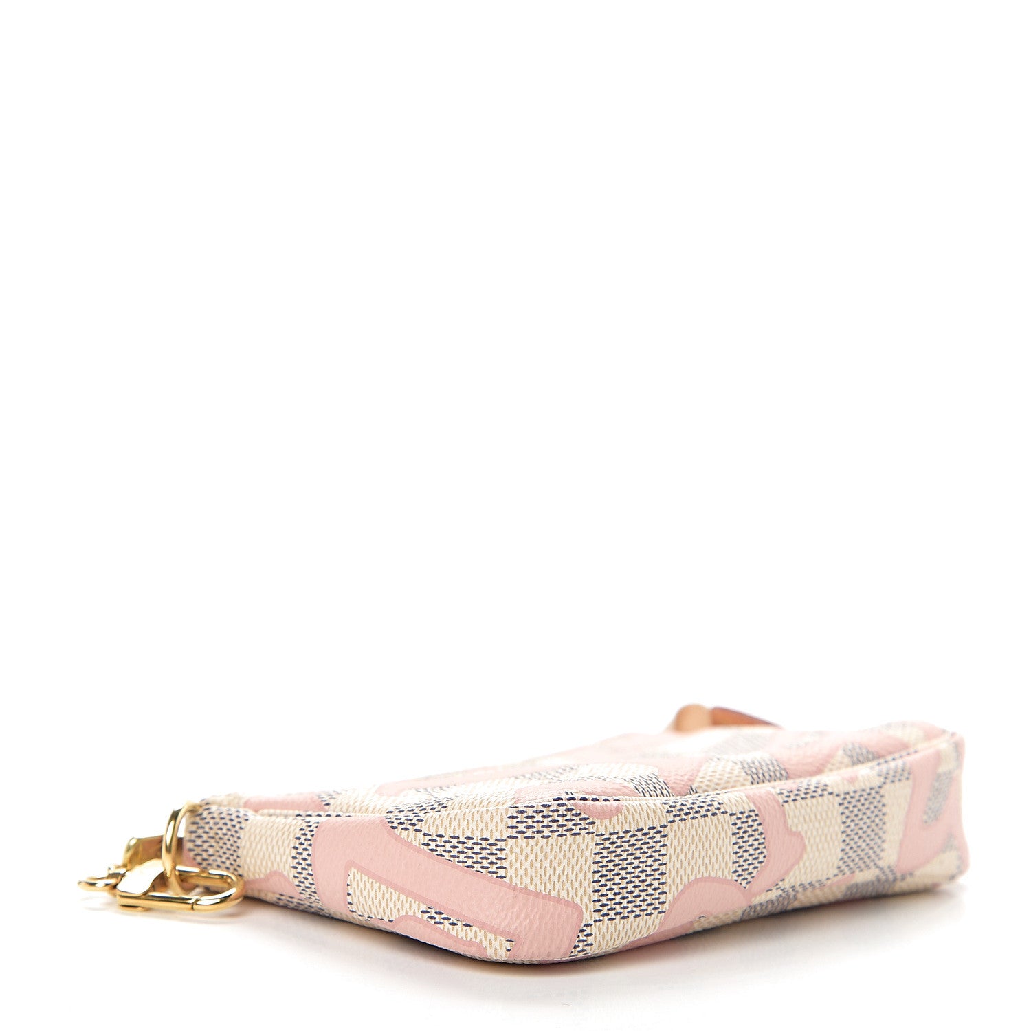 Louis Vuitton Damier Azur Tahitienne Mini Pochette Accessories 3 of 10