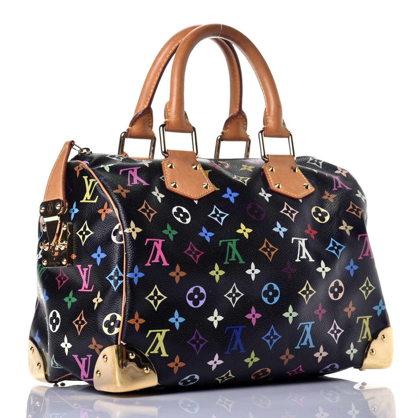Monogram Multicolor Speedy 30 Black