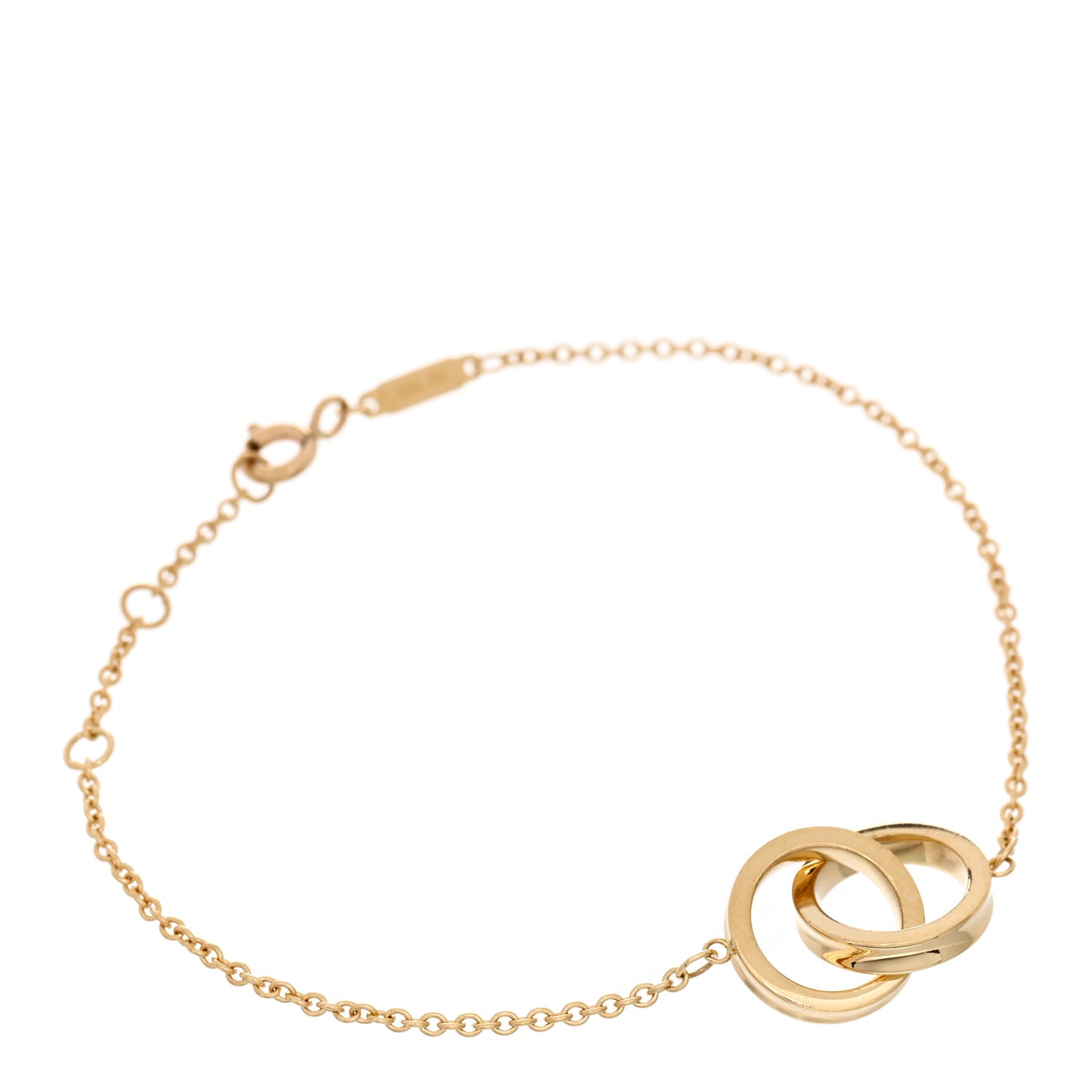 18K Yellow Gold 1837 Interlocking Circles Bracelet
