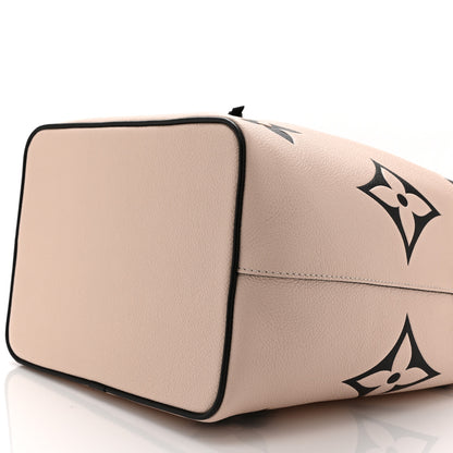 Louis Vuitton Empreinte Monogram Giant Crafty Neonoe MM Creme Black 12 of 12