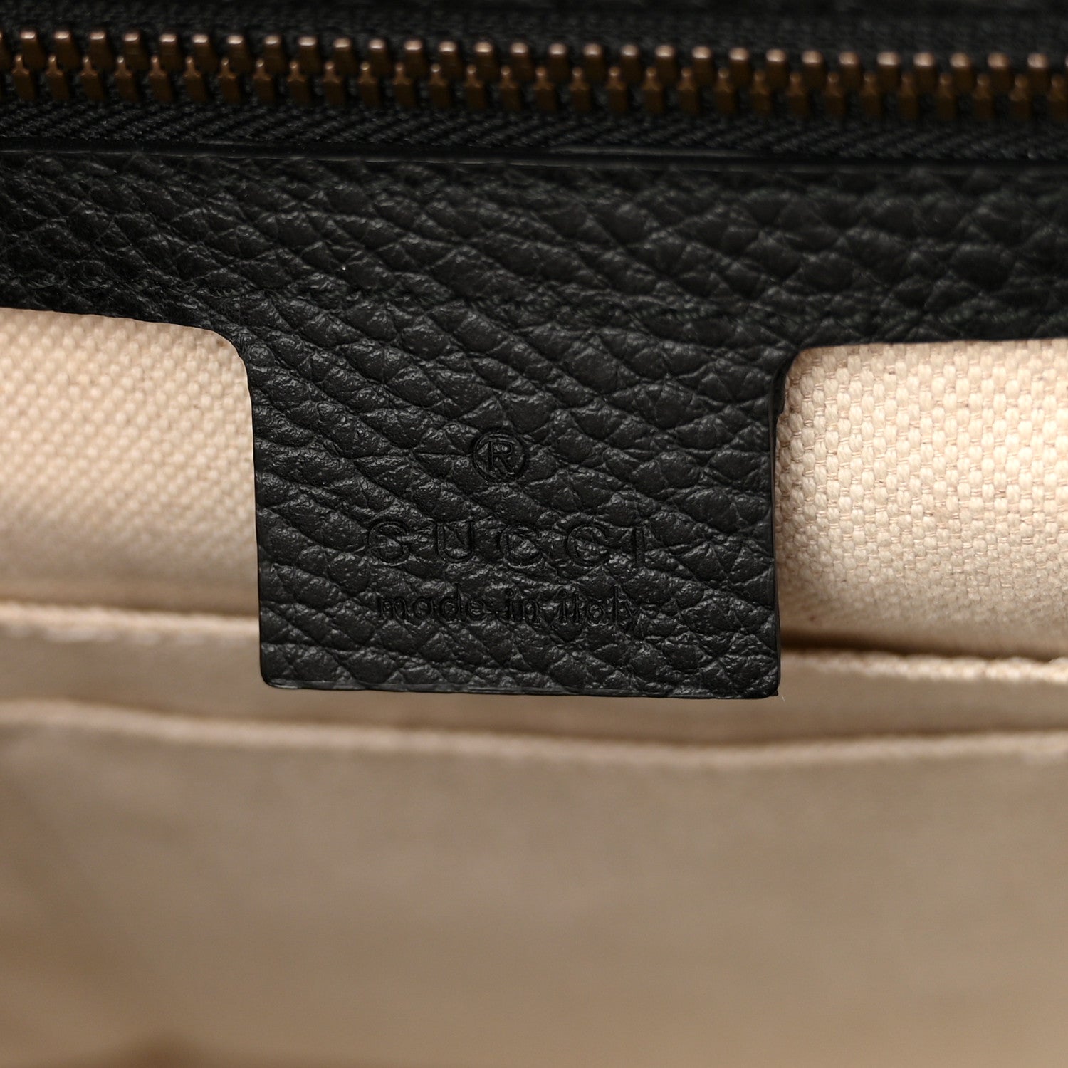 Gucci Dollar Calfskin GG Marmont Briefcase Black 5 of 9