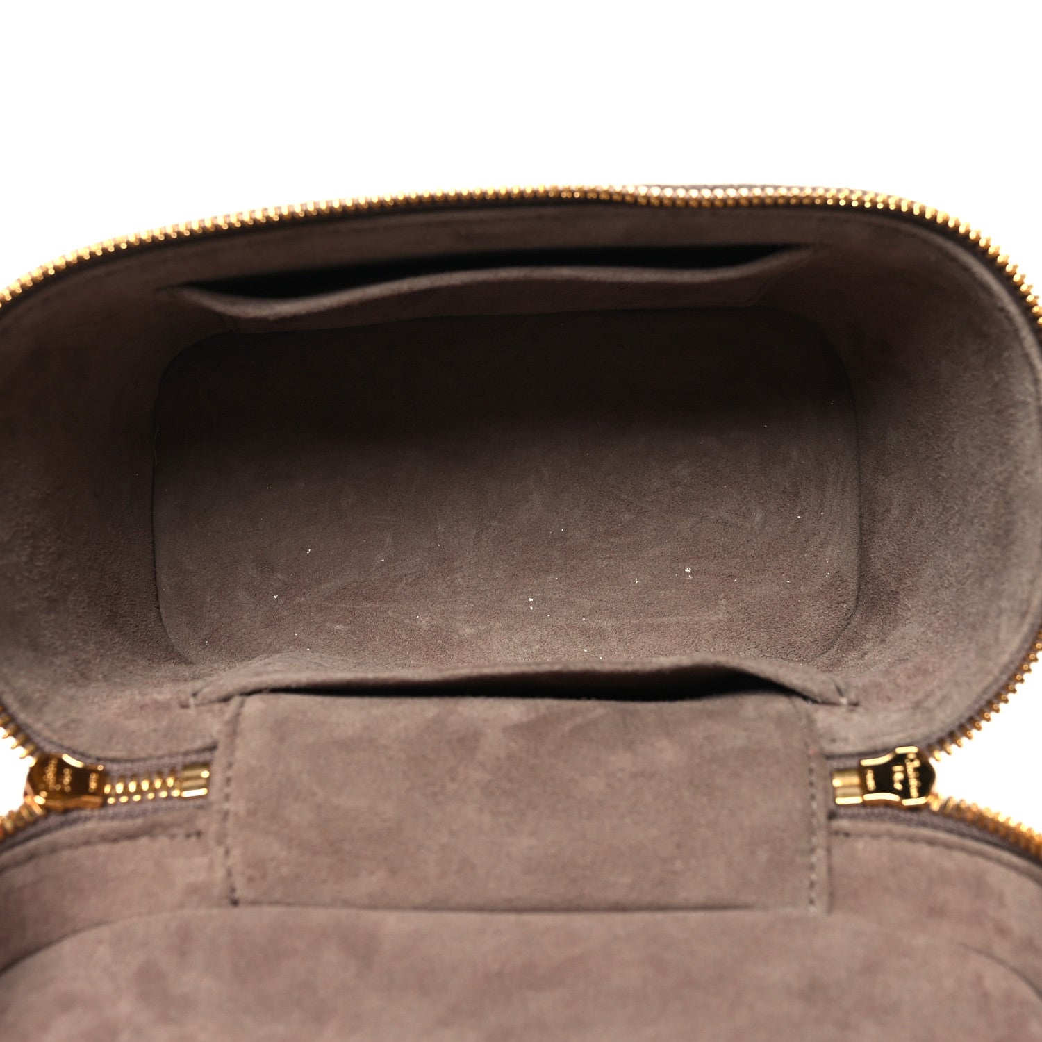 Christian Dior Lambskin Cannage Small Diortravel Vanity Case Warm Taupe 5 of 9