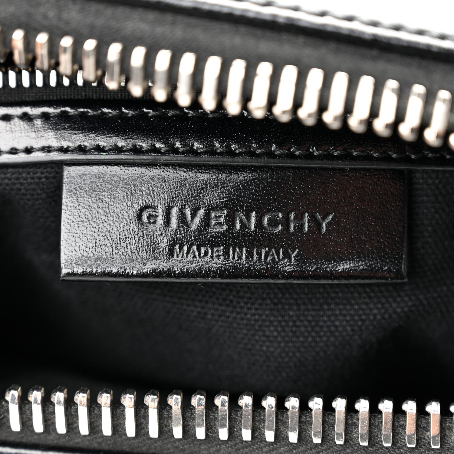 Givenchy Shiny Lord Calfskin Small Antigona Black 6 of 12