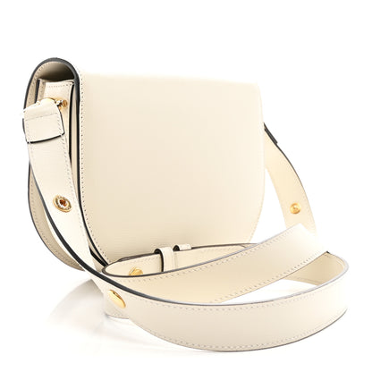 Gucci Azalea Calfskin Mini Horsebit 1955 Rounded Shoulder Bag Mystic White 3 of 10