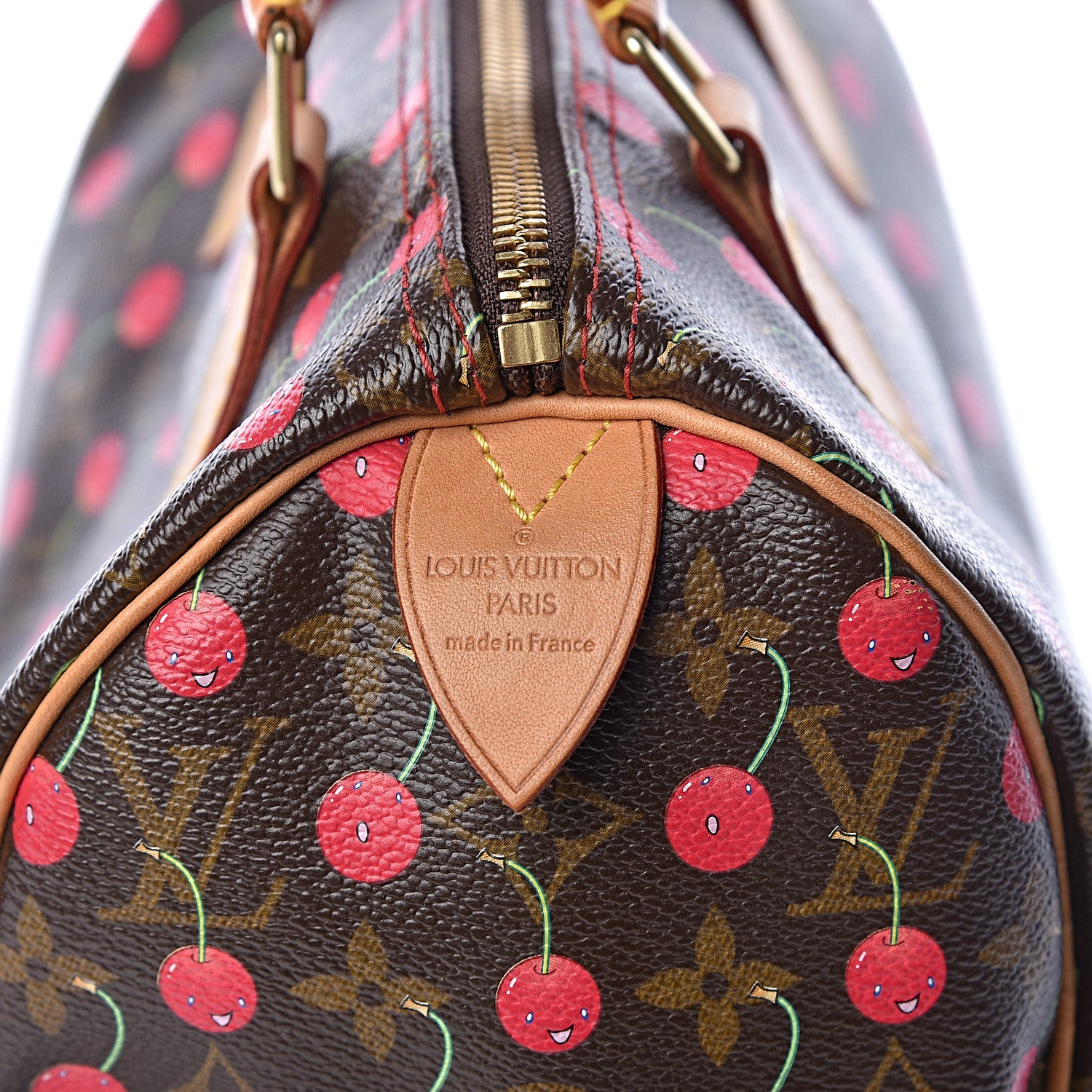 Louis Vuitton Monogram Cerises Speedy 25 7 of 12