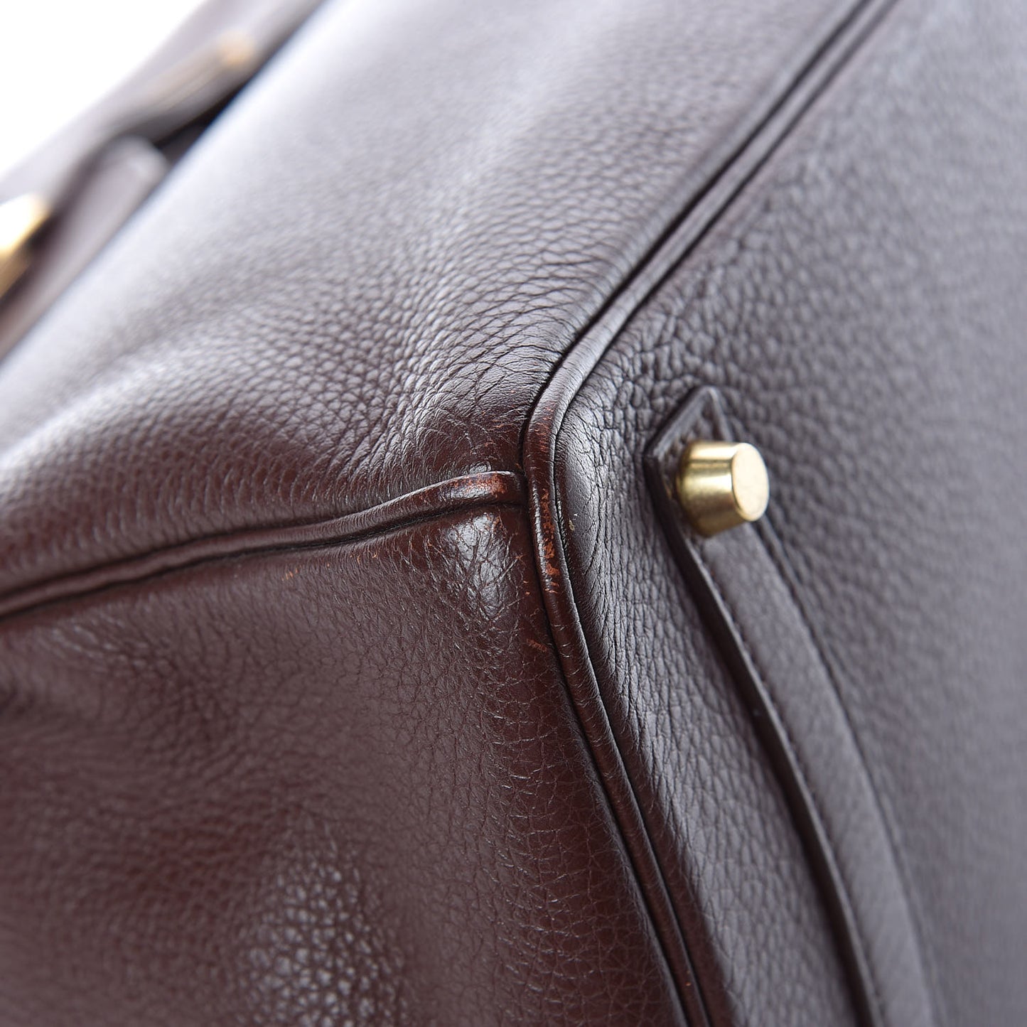 Togo Birkin 35 Chocolate