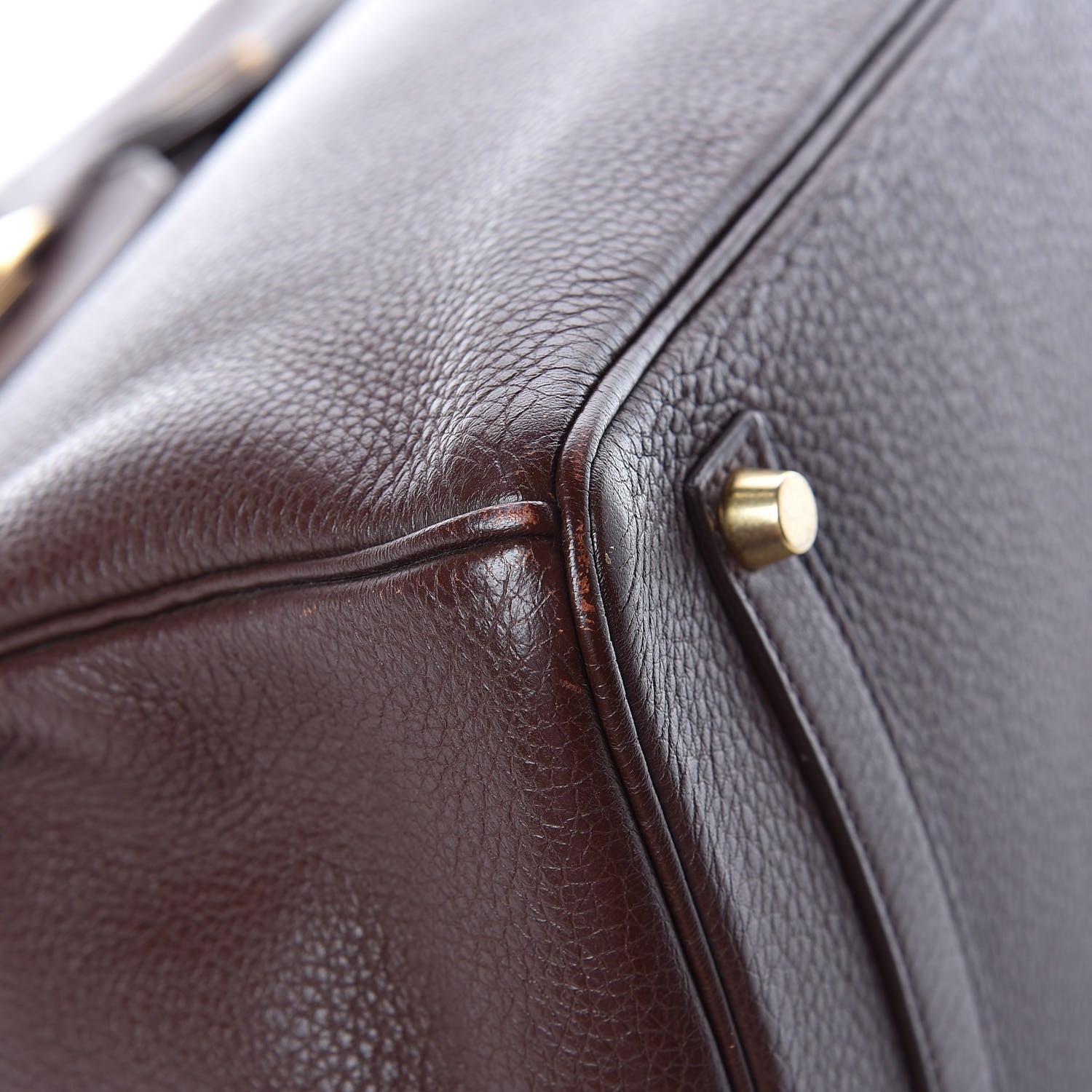 Hermes Togo Birkin 35 Chocolate 42 of 53